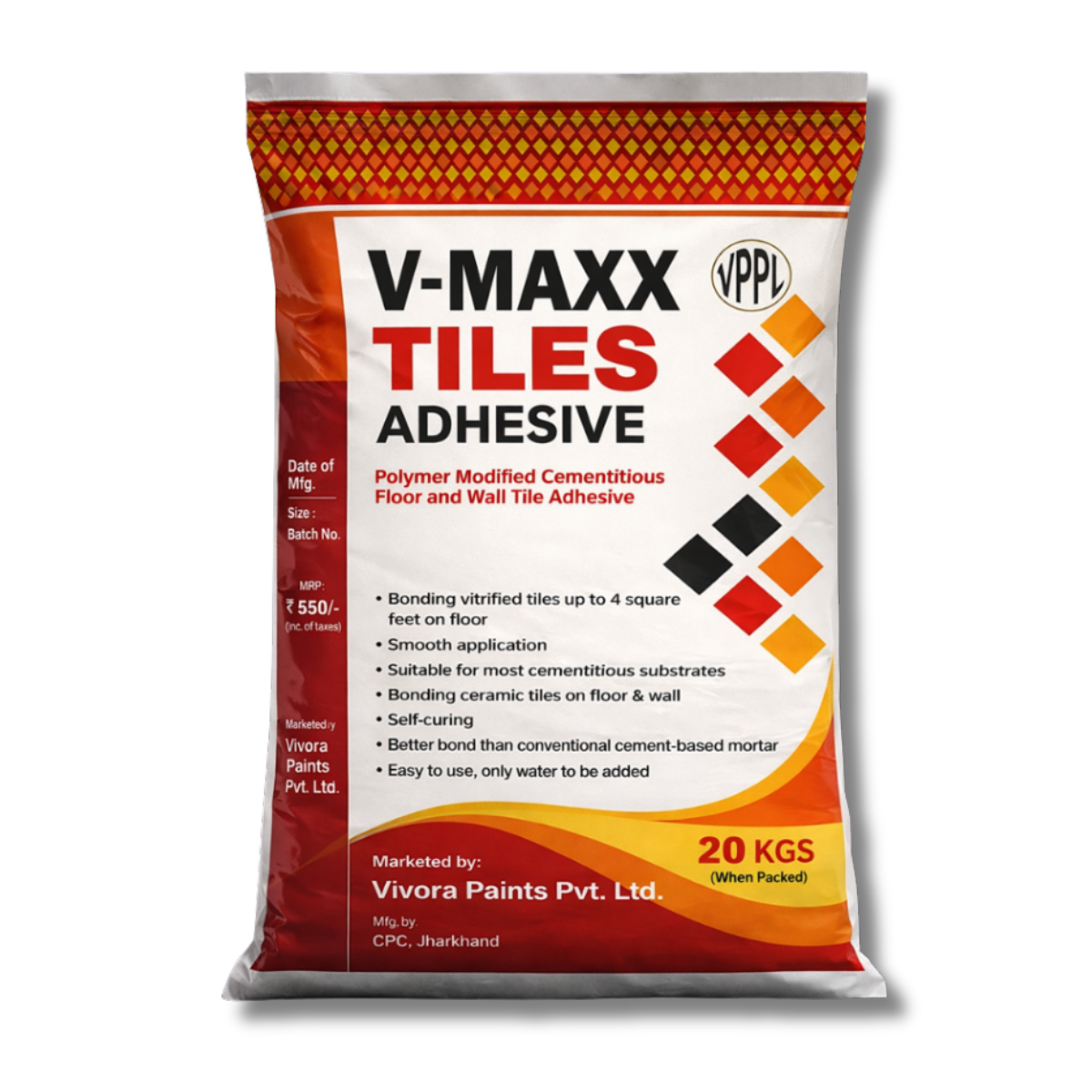 V-MAXX-TILES-ADHESIVE V-MAXX TILES ADHESIVE - Image 1